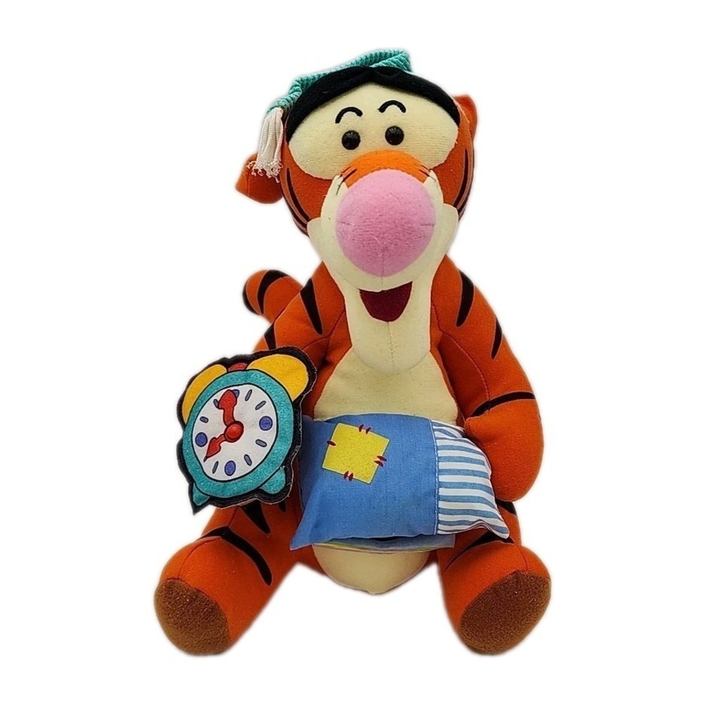 Vintage 1997 Mattel Count To Sleep Tigger Bedtime Plush